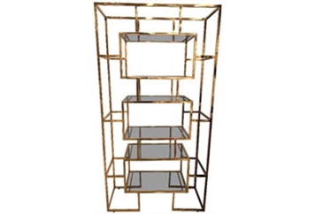 Maze Bar Back Shelf Gold 8ft in Orlando