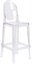 Ghost Clear Barstool - 3ft 11in in Orlando