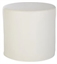 White Ottoman - Small in Orlando