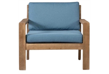 Acacia Lounge Chair - Blue in Orlando