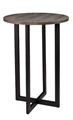 Industrial Highboy Table Black - Dark Wood in Miami, Ft. Lauderdale, Palm Beach