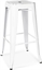 Marais Metal Barstool - White in Miami, Ft. Lauderdale, Palm Beach