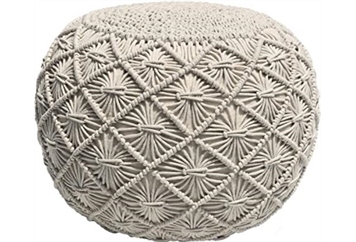 Pouf - Macrame in Miami, Ft. Lauderdale, Palm Beach