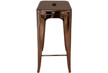 Marais Metal Barstool - Rose Gold in Miami, Ft. Lauderdale, Palm Beach