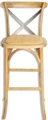 Cross Back Brown Barstool in Miami, Ft. Lauderdale, Palm Beach
