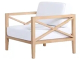 Monaco Lounge Chair - Wood in Miami, Ft. Lauderdale, Palm Beach