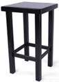 Square Cafe Table - Black in Miami, Ft. Lauderdale, Palm Beach