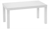 Smooth Coffee Table - White in Miami, Ft. Lauderdale, Palm Beach
