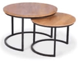 Oak Coffee Table - Round in Miami, Ft. Lauderdale, Palm Beach