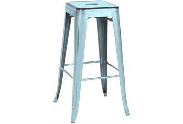 Marais Metal Barstool - Sky Blue in Miami, Ft. Lauderdale, Palm Beach