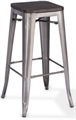 Marcus Backless Barstool - Wood Top in Miami, Ft. Lauderdale, Palm Beach