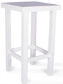 Square Highboy Table - White in Miami, Ft. Lauderdale, Palm Beach