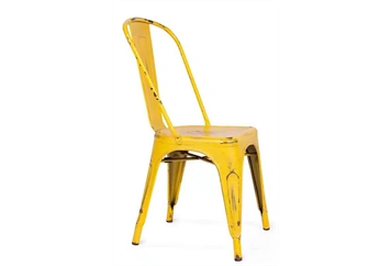 Marais Metal Chair - Yellow Small in Miami, Ft. Lauderdale, Palm Beach