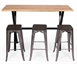 Oak Highboy Table Large in Miami, Ft. Lauderdale, Palm Beach