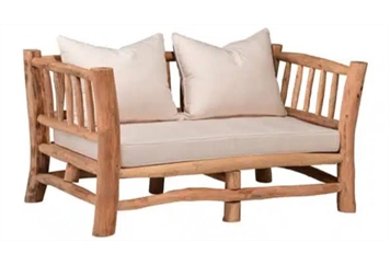 River Log Loveseat in Orlando
