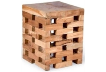 Teak End Table - Square in Orlando