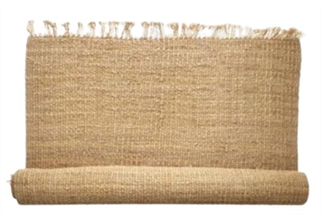 Jute Rug with Tassles in Orlando