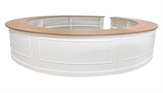 Adriana Bar Full Round - Wood Top 18ft in Orlando