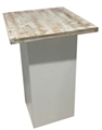 Square Mocha Highboy Table in Orlando
