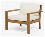 Acacia Lounge Chair - White in Orlando