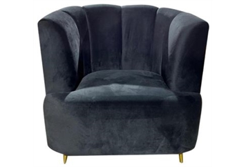 Gatsby Lounge Chair - Black in Orlando