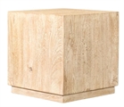 Cube End Table - Wood in Orlando