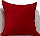 Le Cousin Velvet Pillow - Red in Orlando