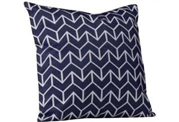 Pillow - Blue with White Arrows in Orlando