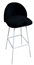 Royal Barstool - White Legs and Black Seat in Tampa, St Petersburg