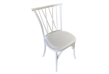 Crossed Dining Chair White in Tampa, St Petersburg