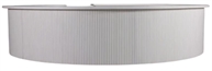 Slat Half Round Bar - White Top 11ft in Tampa, St Petersburg