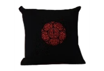 Pillow - Black and Red in Tampa, St Petersburg