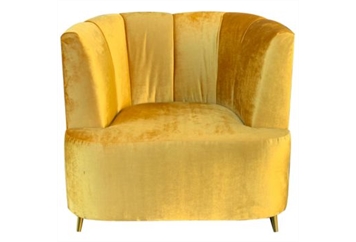 Gatsby Lounge Chair - Gold in Naples, Marco Island, Ft. Myers