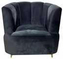 Gatsby Lounge Chair - Black in Naples, Marco Island, Ft. Myers