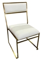 Yoyoma Chair White - Gold Frame Small in Naples, Marco Island, Ft. Myers
