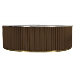 Velvet Round Bar Caramel - Half Moon 11ft in Naples, Marco Island, Ft. Myers