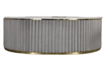 Velvet Round Bar Cloudy - Half Moon 11ft in Naples, Marco Island, Ft. Myers