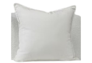 Pillow - White Fabric in Naples, Marco Island, Ft. Myers