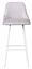 Royal Barstool - White Legs and White Seat in Miami, Ft. Lauderdale, Palm Beach