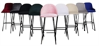 Royal Barstool - Black Legs and Black Seat in Orlando