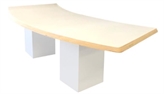 Curved Dining Table - Wood in Miami, Ft. Lauderdale, Palm Beach