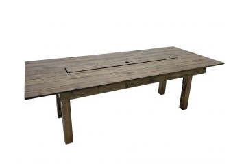 Rustic Mod Wood Table in Tampa, St Petersburg