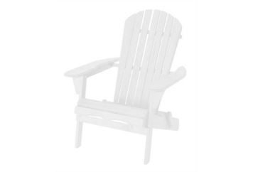 Adirondack Chair - White Large in Miami, Ft. Lauderdale, Palm Beach