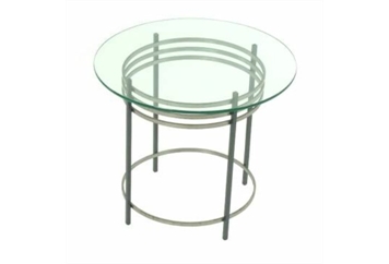 Natural Steel End Table in Orlando