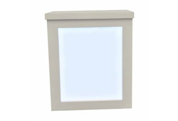 Reception Counter Acrylic and Lighted in Orlando