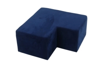Corner Ottoman Twilight Blue in Orlando