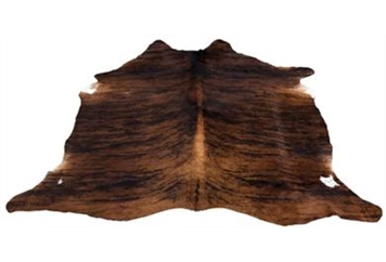 Animal Print Brindle Cowhide Rug in Orlando
