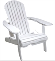Adirondack Chair - White in Naples, Marco Island, Ft. Myers