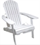 Adirondack Chair - White in Naples, Marco Island, Ft. Myers
