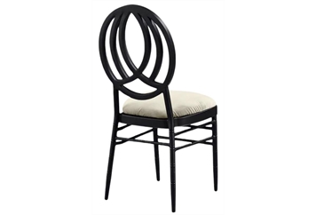 Phoenix Black Chair with Oatmeal Velvet in Miami, Ft. Lauderdale, Palm Beach